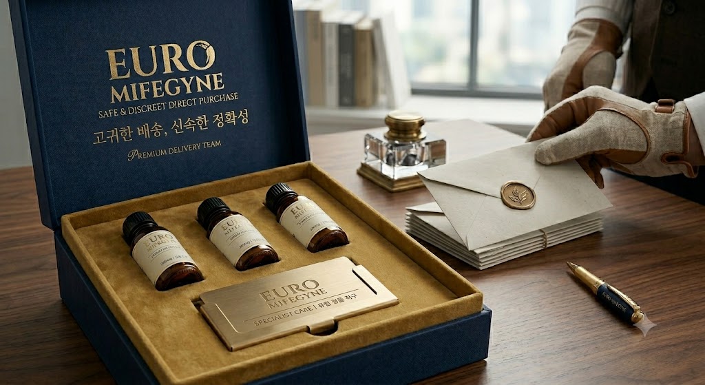 EURO MIFEGYNE 정품 미프진의 고귀한 배송과 신속한 정확성을 보장하는 프리미엄 직구 서비스 이미지