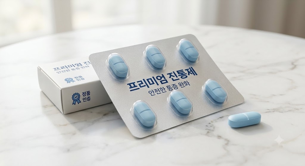 안전한 통증 완화를 위한 프리미엄 정품 진통제 패키지