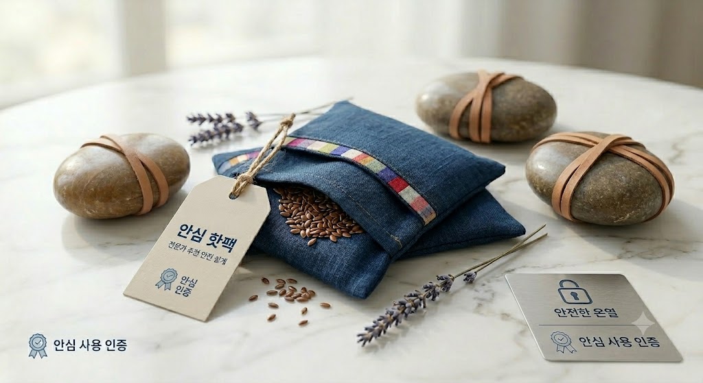 통증 완화와 편안한 휴식을 돕는 안심 핫팩 및 온열 테라피 용품